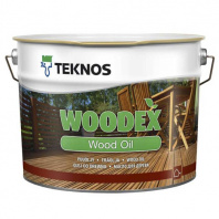 Масло Teknos "Вудекс вуд оил" (WOODEX WOOD OIL) 0.9л для наружных работ