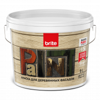 Краска Brite Flexx для деревянных фасадов база С, 9л