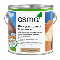 Воск для торцов OSMO (Hirnholz-wachs) 5735 бесцветный д/наруж. работ 2,5л
