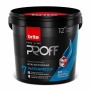 Краска Brite Professional "Интерьерная влагостойкая" база А 0,9л глубоко матовая 