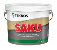 Краска Teknos "Саку" (SAKU) база РМ1 2,7л матовая для цоколя