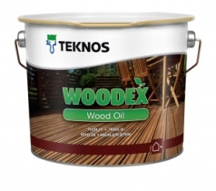 Масло Teknos "Вудекс вуд оил" (WOODEX WOOD OIL) 9л для наружных работ