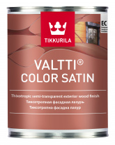 Антисептик Tikkurila "Валтти Колор Сатин" (VALTTI COLOR SATIN) 0,9л полуматовый для наружных работ