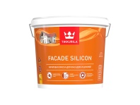 Краска Tikkurila "Фасад Силикон" (Facade Silicon) база С 2,7 гл/мат силикон-модифицированная для наруж работ