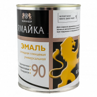 Краска Командор "Ямайка 90" база А 0,9л глянцевая алкидная универсальная