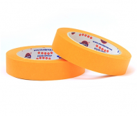 Скотч бумажный оранжевый 80С 19ммх40м EUROCEL Скотч бумажный оранжевый 80С 19ммх40м EUROCEL