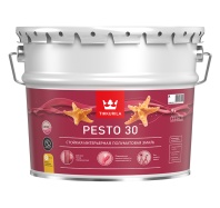 Эмаль PESTO 30 база С 9л полуматовая алкидная для внутренних и наружных работ