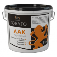 Лак Командор "Тобаго" база 3 2,7л полуматовый, для внутренних работ