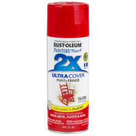 249124 Краска Painter*s Touch 2X Ultra Cover глянец Яблочный красный 0,34кг спрей 249124 Краска Painter*s Touch 2X Ultra Cover глянец Яблочный красный 0,34кг спрей