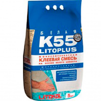 Клеевая смесь LITOPLUS K55 белый 5кг LITOKOL