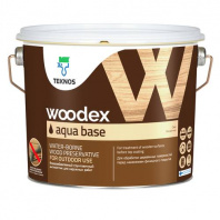 Грунтовка Teknos "Вудекс аква бэйс" (WOODEX Aqua Base) 3л антисептирующая для древесины 