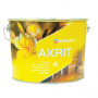 Краска Акрит-4 9,5л глубокоматовая акрилатная краска для потолков и стен